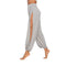 Women'S Yoga Harem Pants Casual Loose Side Slit Hippie Long Pants-Gray-8006